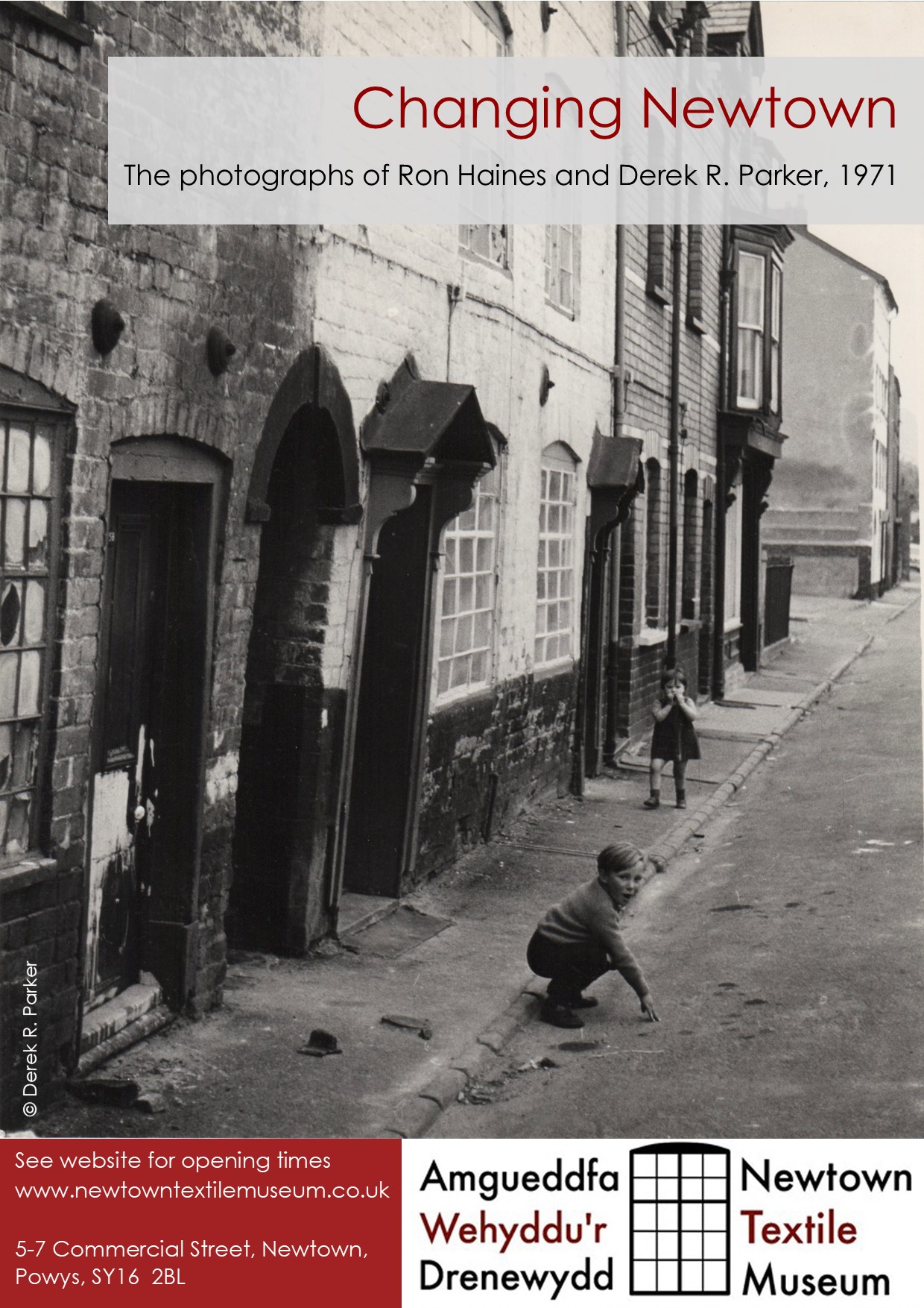 Children playing outside their houses