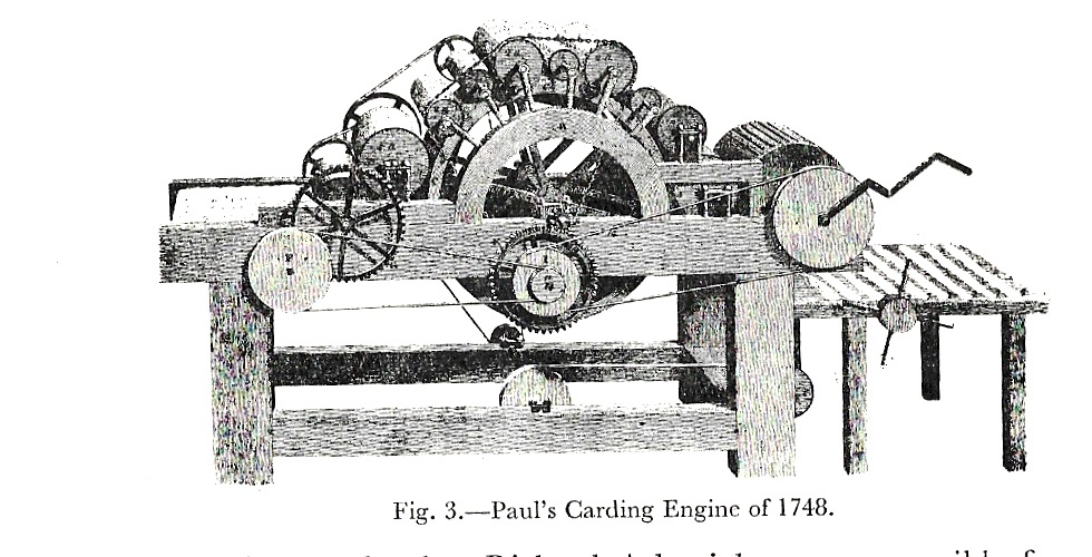 Mechanical carding engine